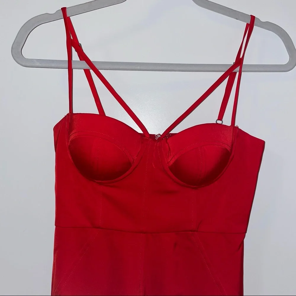 REVOLVE Red Dress - Picture 3 of 5